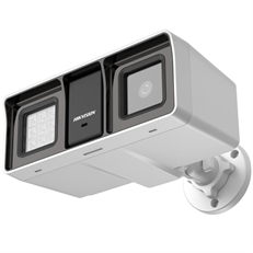 Hikvision DS-2CE18K0T-LFS - Camera for outdoors, Built-in microphone, 4MP, Smart-Hybrid light, IP67