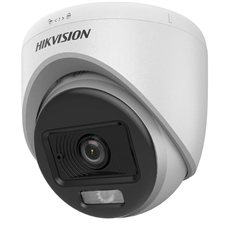 Hikvision DS-2CE70DF0T-LPFS 2.8mm - Cámara Analógica Para Interiores y Exteriores, 2MP, Coaxial, Ajuste Manual de Ángulo