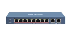 Hikvision DS-3E0310HP-E - Switch, 8 Ports, Unmanaged PoE, 5.60 Gbps