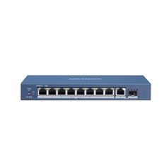 Hikvision DS-3E0510P-E/M - Switch, 8 Ports, Unmanaged PoE, 20Gbps