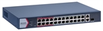 Hikvision DS-3E1326P-EI/M - Switch, 24 Puertos, Fast Ethernet PoE Inteligente, 14.8Gbps