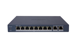 Hikvision DS-3E1510P-EI/M - Switch, 8 Ports, Smart Switch, 20 Gbps