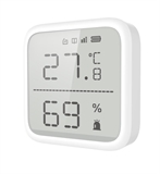 Hikvision DS-PDTPH-E-WB  - Sensor de Temperatura Inalámbrico con Pantalla 2.7" y Sonda Externa para Sistema AX PRO