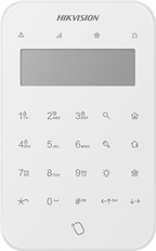 Hikvision DS-PK1-LT-WB -Wireless LED Keypad For Alarms