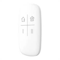 Hikvision DS-PKF1-WB  - 433 MHz Wireless Remote Control for AX PRO Alarm (Stay/Away)