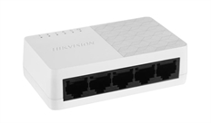 Hikvision DS-3E0505D-O  - Conmutador, 5 puertos, Gigabit Ethernet, 10 Gbps