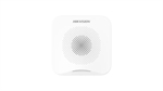 Hikvision DS-PS201-WB - Sirena inalámbrica para interiores, AX HOME, 8095 dB, 433 MHz