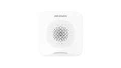 Hikvision DS-PS201-WB - Sirena inalámbrica para interiores, AX HOME, 8095 dB, 433 MHz