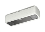 Hikvision  - 4MP Dual-Lens People Counting Security Camera with Deep Learning Technology, 2mm Fixed Lens, AI Height Filtering, Two-Way Audio, 8GB eMMC Slot, IP67, IK10, White