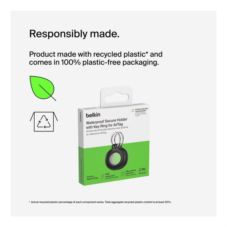 holder Tag 2pk black box