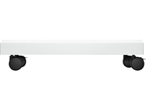 HP Color LaserJet Stand (9V9E5A) - Printer Stand, With Wheels, White