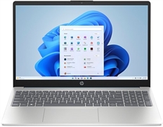 HP 15-fc0250la - Laptop, 15.6", AMD Ryzen 5 7520U, 4.3GHz, 8GB RAM, 512GB SSD, Plata, Teclado en Español, Windows 11 Home