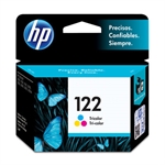 HP 122 - Tri-Color Ink Cartridge, 1 Pack