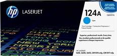 HP 124A - Cartucho de Tóner Cyan, 1 Paquete