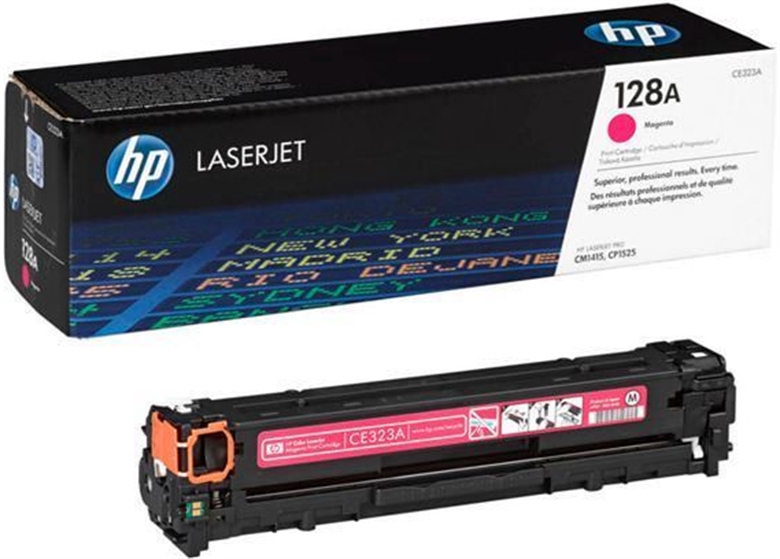 HP 128A Ink Cartridges - Magenta View