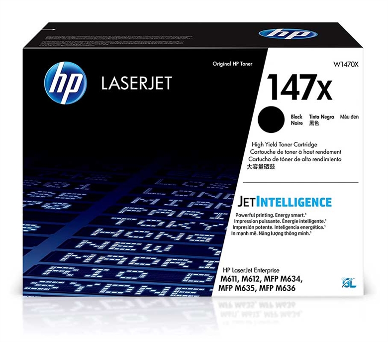 HP 147X Black Toner Cartridge Box