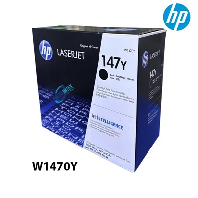 HP 147Y Black Toner Cartridge Lateral View