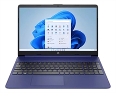 HP 15-fc0004la - Laptop,15.6", AMD Ryzen 3 7320U, 2.4GHz, 8GB RAM, 512GB SSD, Blue, Spanish Keyboard, Windows 11 Home