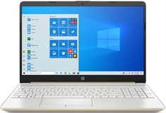 HP 15-gw0005la - Laptop, 15.6", AMD Ryzen 3 3250U, 2.6GHz, 8GB RAM, 256GB SSD, Oro, Teclado en Español, Windows 11 Home