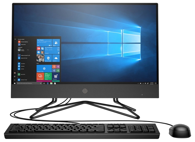HP 200 G4 Computadora Todo en Uno Vista Frontal