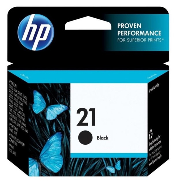 HP 21 Cartucho de Tinta Negra