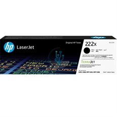 HP 222X - Toner Cartridge, Black, 1 Pack