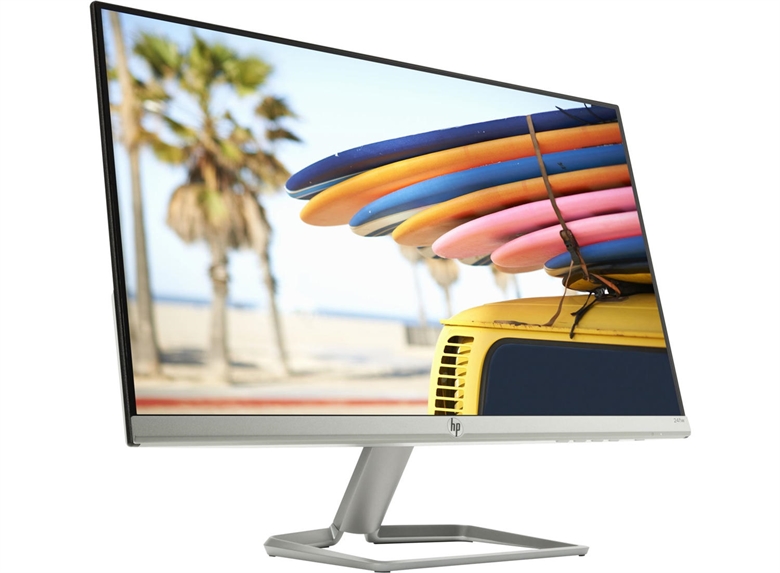 HP 24fw Full HD 75Hz 24inch Monitor Front Angled View 1