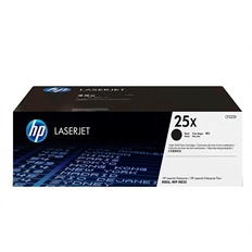 HP 25X - Black Toner Cartridge, 1 Pack