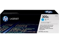 HP 305A Toner Cyan Front View