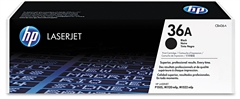 HP 36A - Black Toner Cartridge, 1 Pack