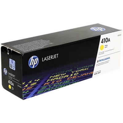 HP 410A Ink Cartridges Yellow Isometric View