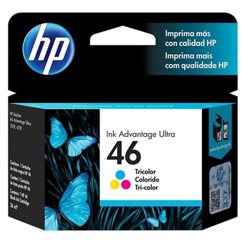 HP 46 Ink Cartridges Tri Color