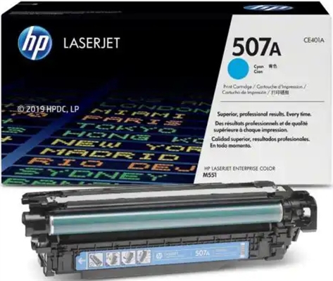 HP 507A - Cyan Toner View