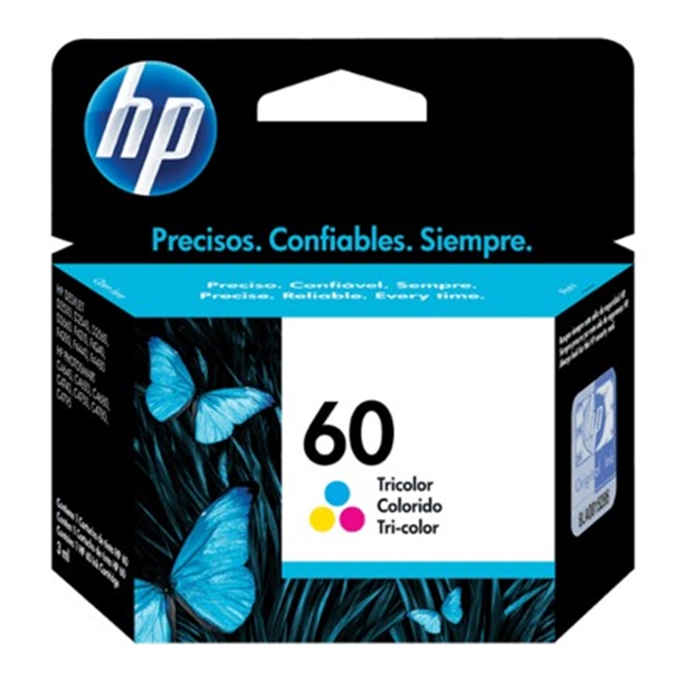 HP 60 Ink Cartridges Tri-color