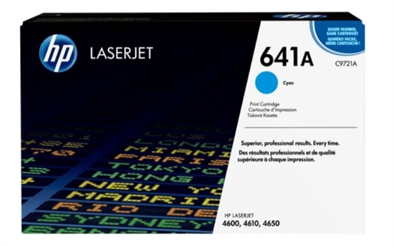 HP 641A Toner C9721A front view