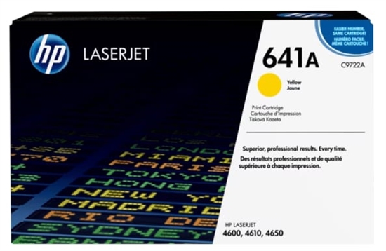 HP 641A Toner C9722A front view