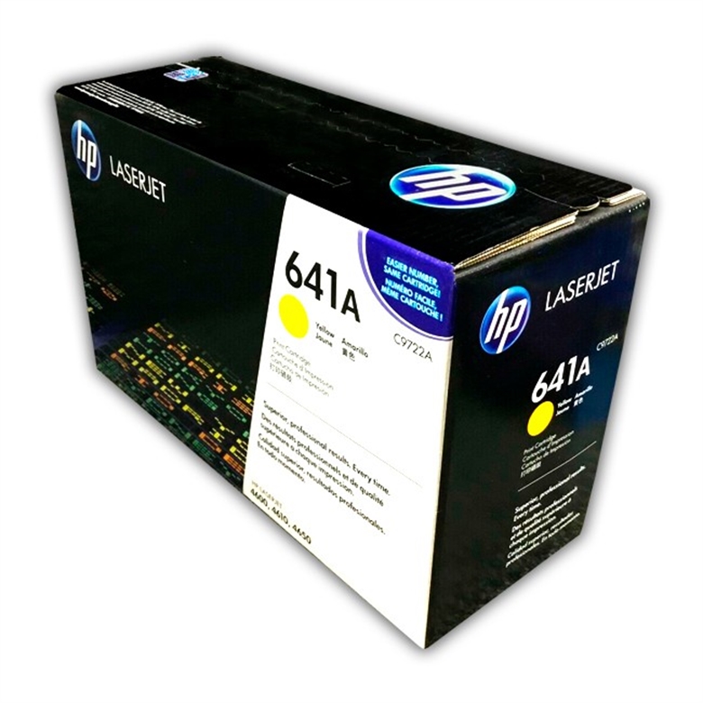 HP 641A Toner C9722A side view