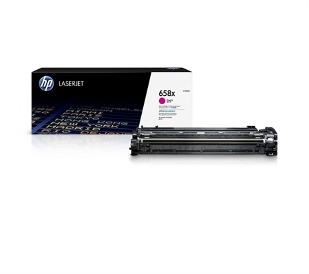 HP 658X High Yield Magenta Original LaserJet Toner Cartridge-General View