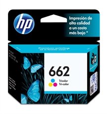 HP 662  - Tri-Color Ink Cartridge, 1 Pack