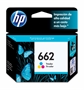 HP 662 Ink Cartridges Tricolor