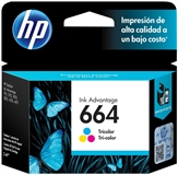 HP 664 - Tri-Color Ink Cartridge, 1 Pack
