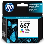 HP 667  - Tri-Color Ink Cartridge, 1 Pack