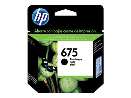 HP 675 Ink Cartridges Black