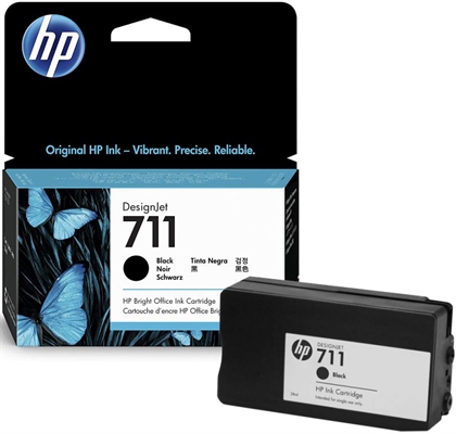 HP 711 Ink Cartridges - Black - Ink View
