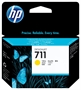 HP 711 Ink Cartridges Amarilla