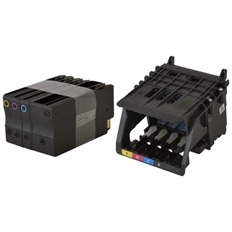 HP 711 - Kit de Cabezales de Impresora Negro y Tricolor. 4 Paquete