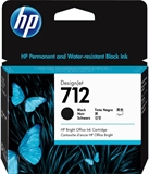 HP 712 80ml - Black Ink Cartridge, 1 Pack, 80ml HP 712 80ml - Black Ink Cartridge, 1 Pack, 80ml