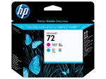 HP 72 - Magenta & Cyan Printhead, 1 Pack