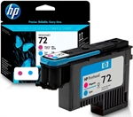 HP 72 - Cabezal de Impresora Magenta y Cyan, 1 Paquete
