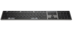 HP 720 - Rechargeable Multi-Device Wireless Keyboard with Bluetooth, USB-C, Black